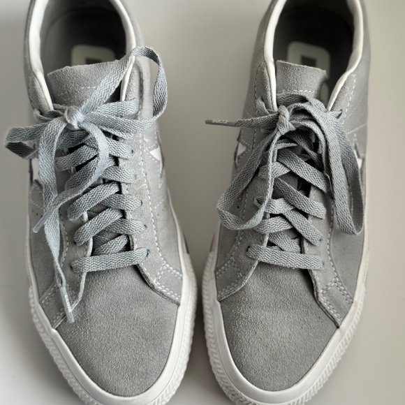 Unisex Converse One Star Pro Sneakers Wolf Grey - Picture 1 of 15